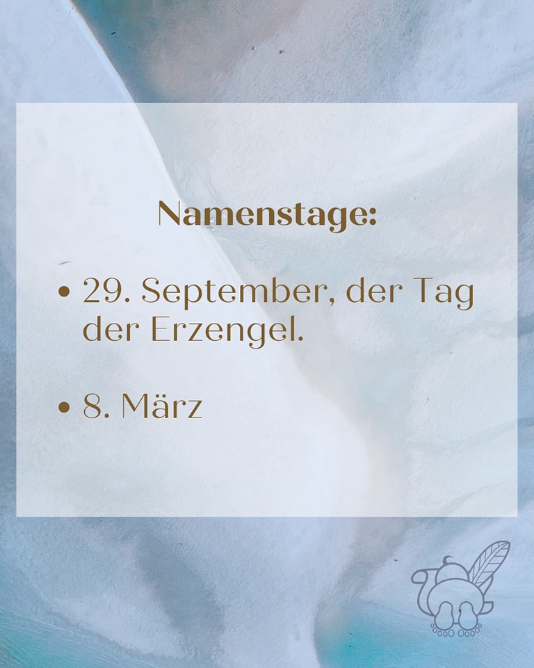 Namenstage Michael