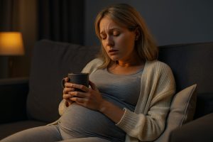 Schwangere Frau Schlafstörungen